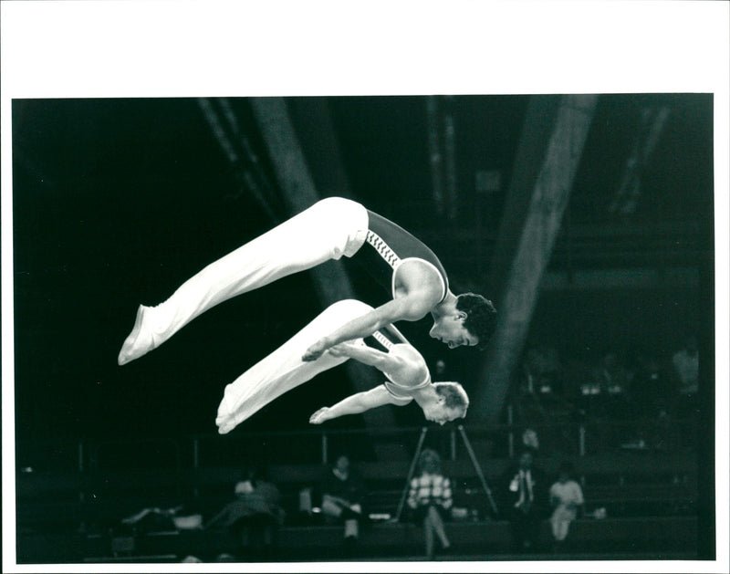Gymnastics - Vintage Photograph
