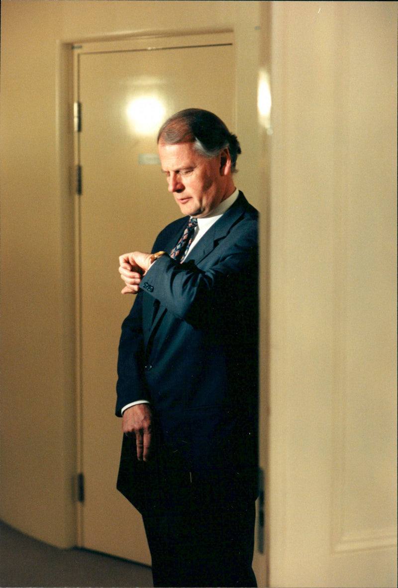 Olof Johansson, Politician - Vintage Photograph