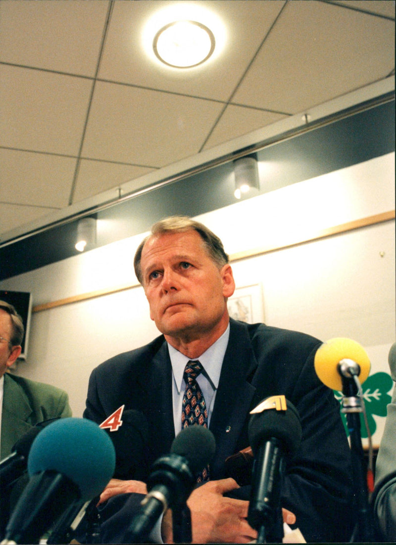 Olof Johansson, Politician - Vintage Photograph