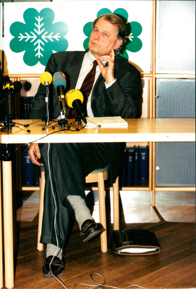 Olof Johansson, Politician - Vintage Photograph