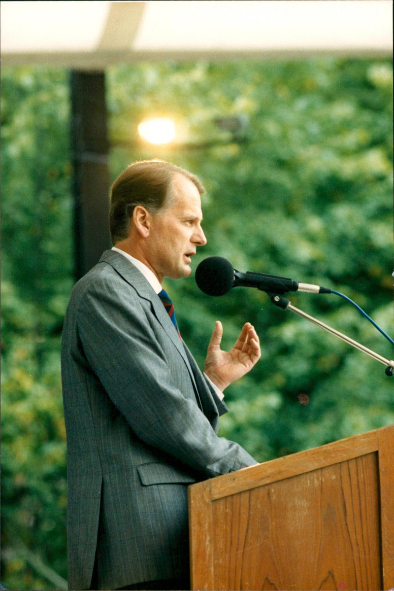 Olof Johansson, Politician/Speaker - Vintage Photograph