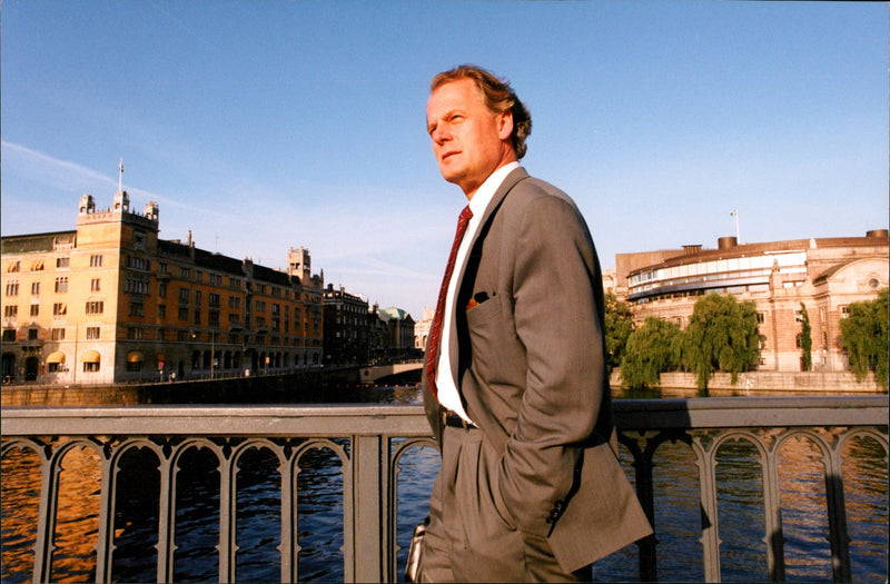 Olof Johansson, Politician - Vintage Photograph