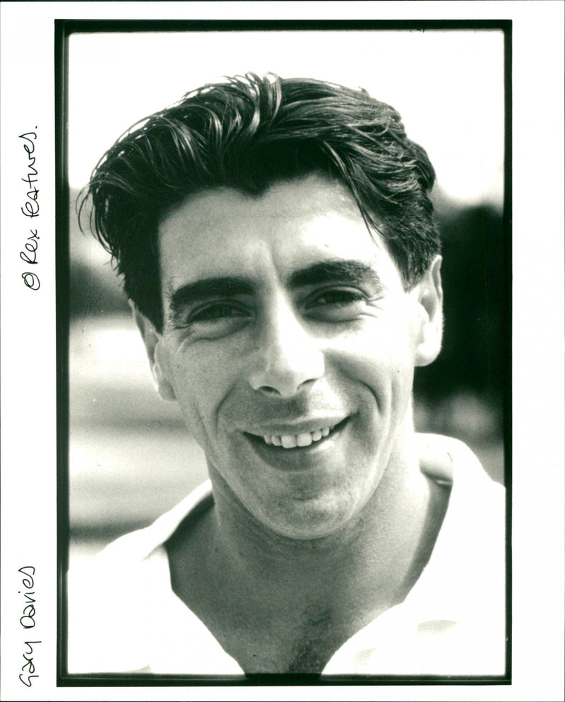 Gary Davies. - Vintage Photograph