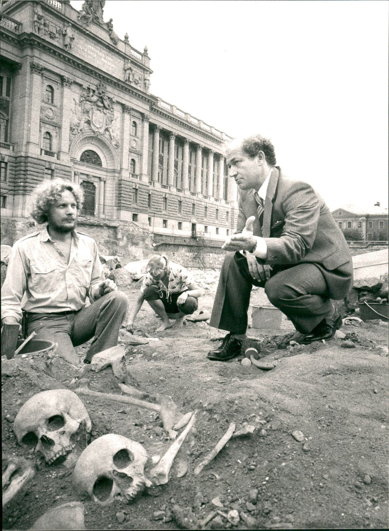 Jan-Erik Wikström, Politician - Vintage Photograph