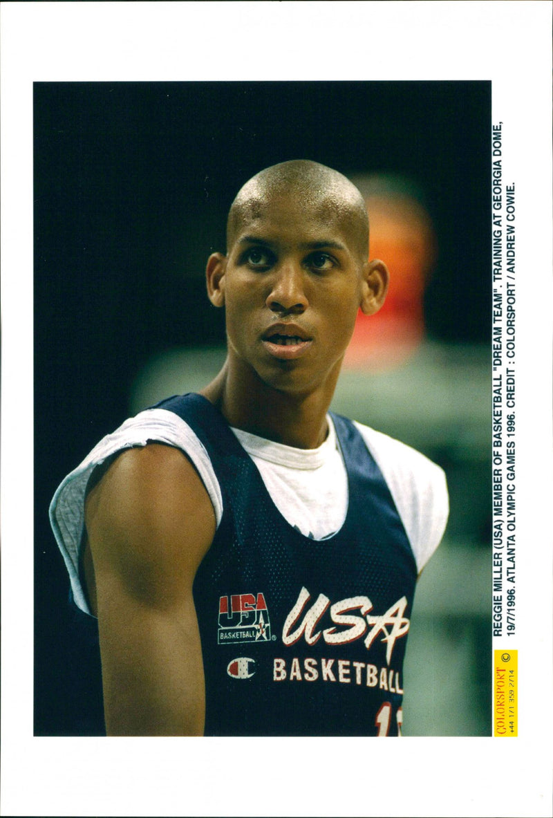 Reggie Miller - Vintage Photograph