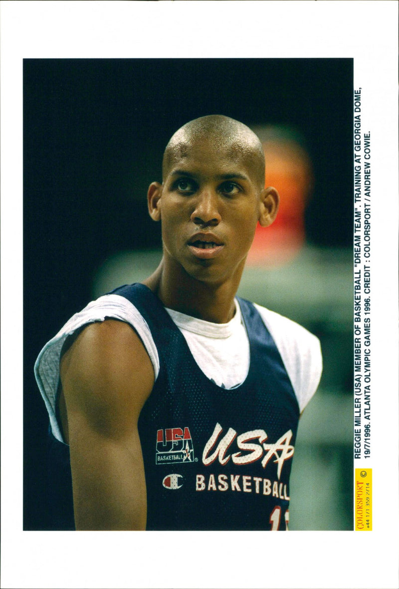 Reggie Miller - Vintage Photograph