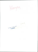 Swedish basketball player Leif Yttergren - Vintage Photograph