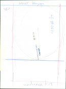 Swedish basketball player Leif Yttergren - Vintage Photograph