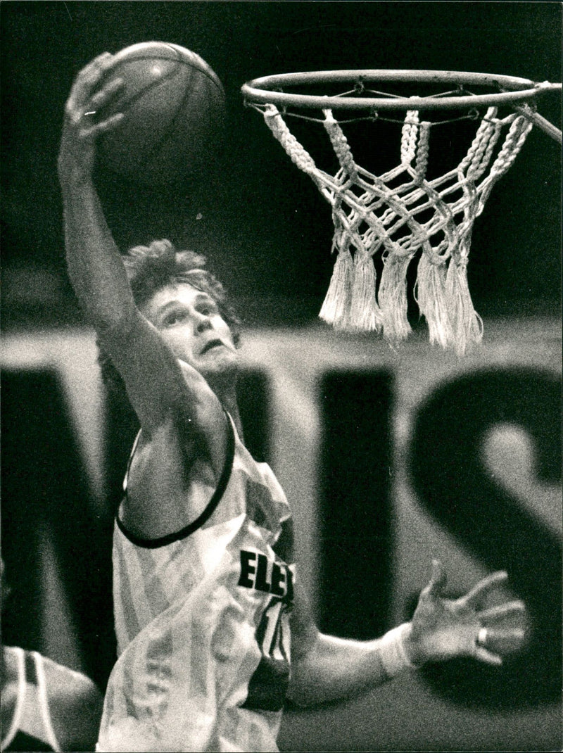 Swedish basketball player Leif Yttergren - Vintage Photograph