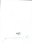 Jacques Werup, poet writer. - Vintage Photograph