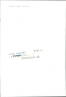 Jacques Werup, poet writer. - Vintage Photograph