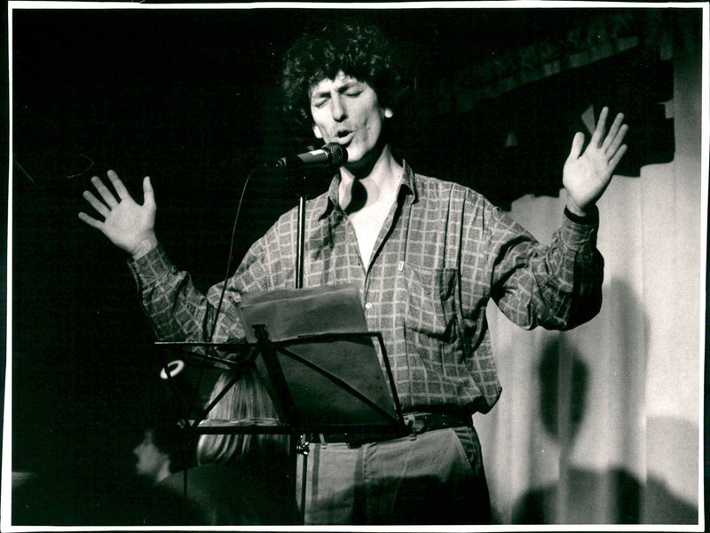 Jacques Werup, poet writer. - Vintage Photograph