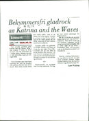 Katrina Leskanich, singer in the pop group Katrina and The Waves, concert Green Lund - Vintage Photograph