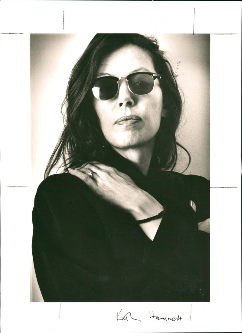 Katharine Hamnett - Vintage Photograph