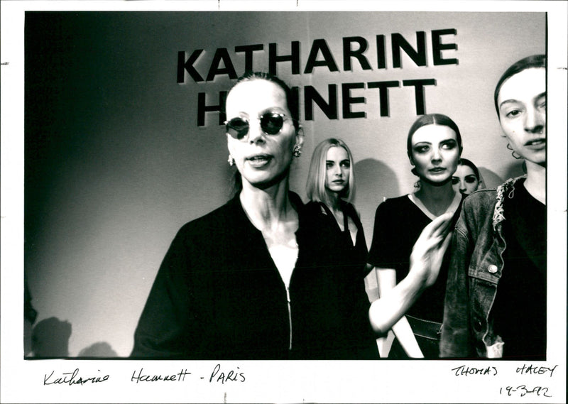 Katharine Hamnett - Vintage Photograph