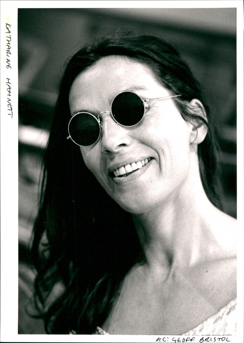 Katharine Hamnett - Vintage Photograph