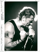 Johnny Hallyday in concert, Berin - Vintage Photograph