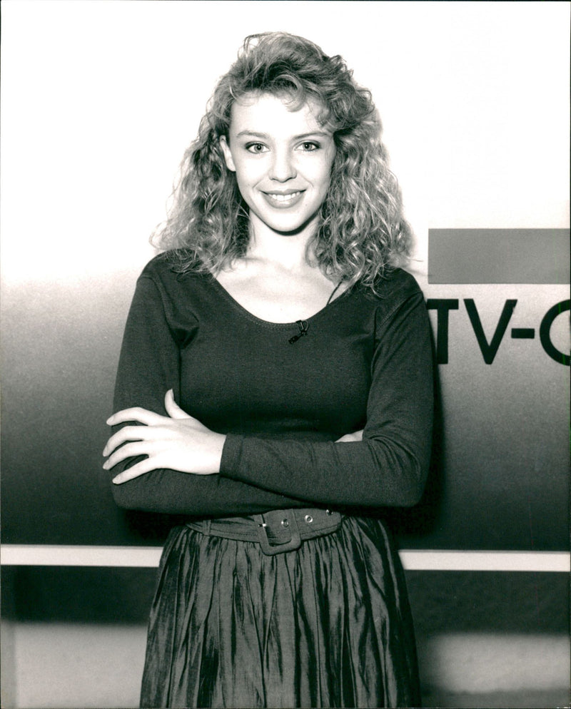 Kylie Minogue in London - Vintage Photograph