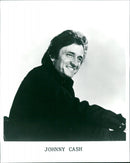 Country artist Johnny Cash - Vintage Photograph