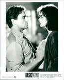 Jeanne Tripplehorn and Michael Douglas in "Basic Instinct" - Vintage Photograph