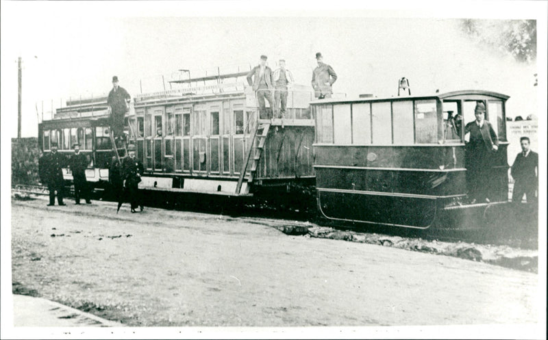Mumbles Railway, Wales - Vintage Photograph