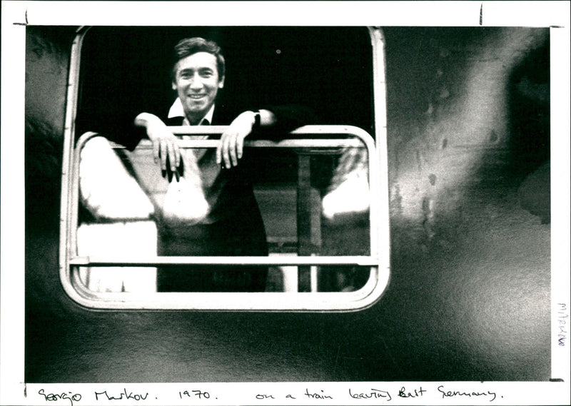 Georgi Markov - Vintage Photograph