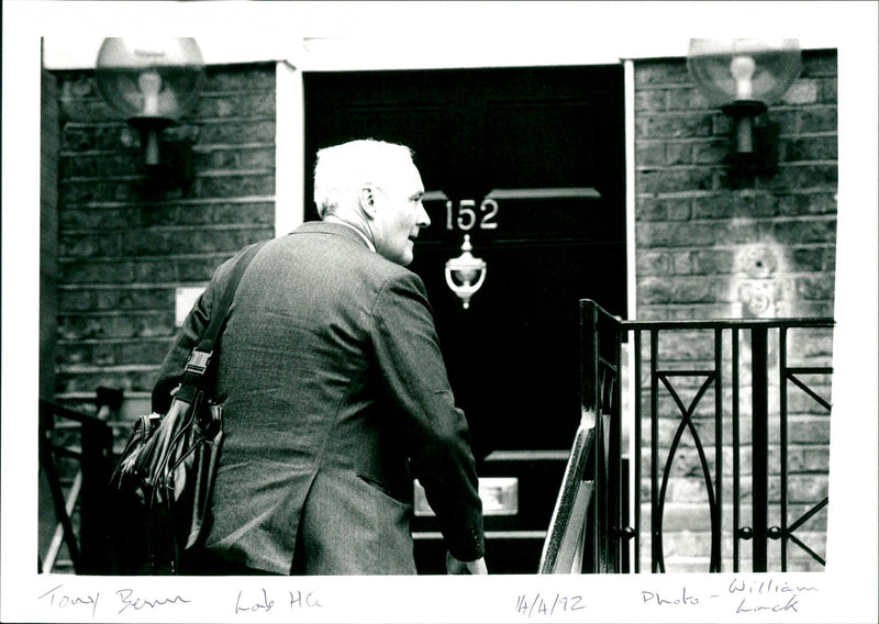 Tony Benn - Vintage Photograph