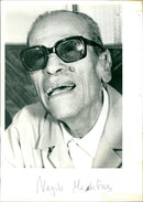 Naguib Mahfouz - Vintage Photograph