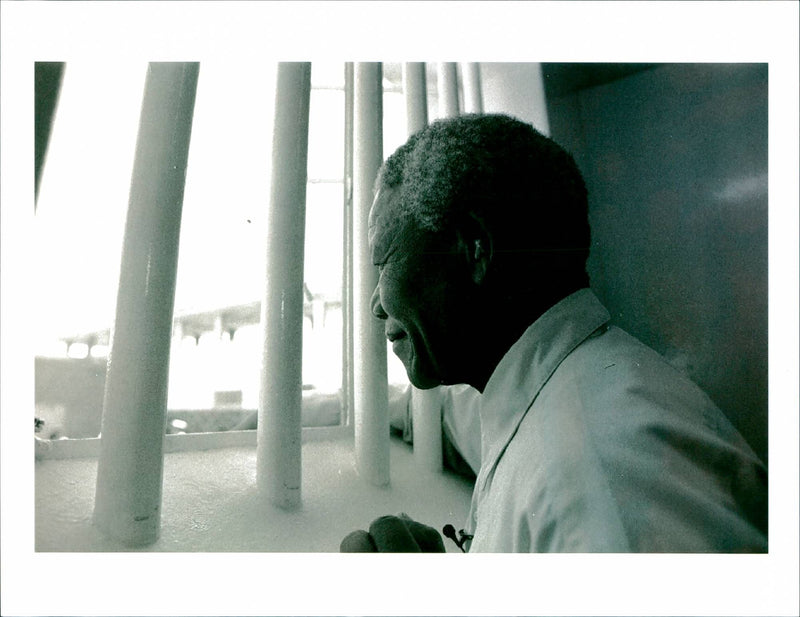 Nelson Mandela - Vintage Photograph