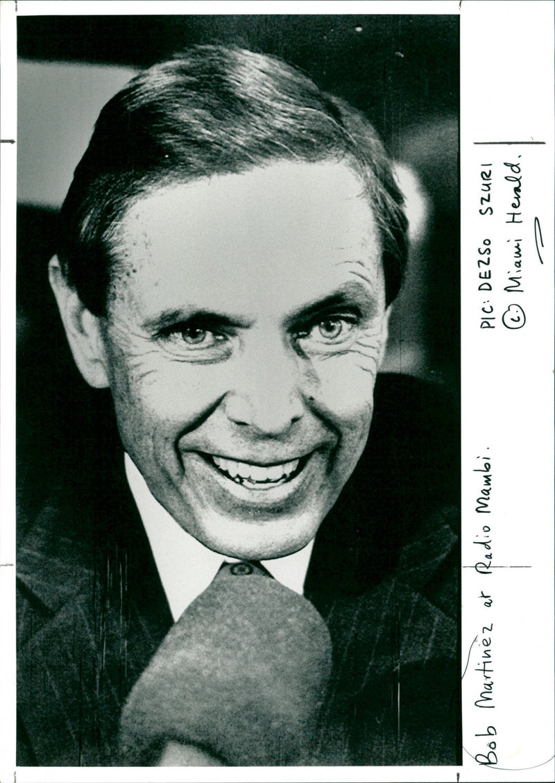 Bob Martinez - Vintage Photograph