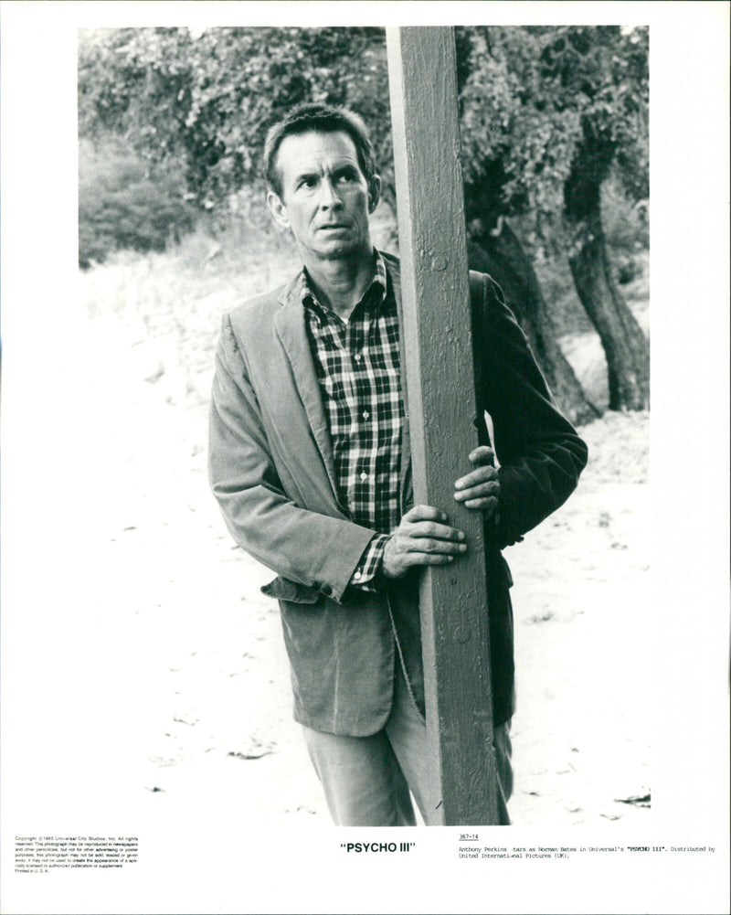 Anthony Perkins in Psycho III - Vintage Photograph