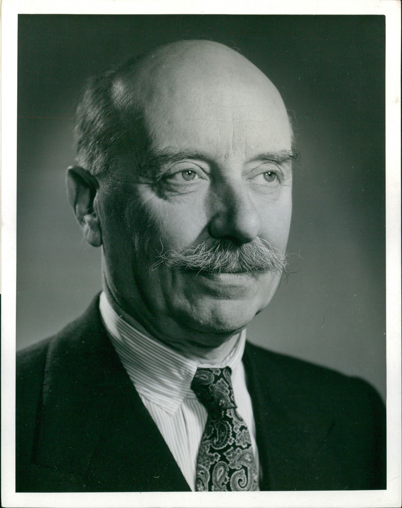 Sir Adrian Boult in "Concert Time - Owen Brannigan Sings" - Vintage Photograph