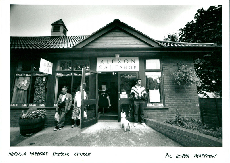 Hornsea Freeport Shopping Centre - Vintage Photograph