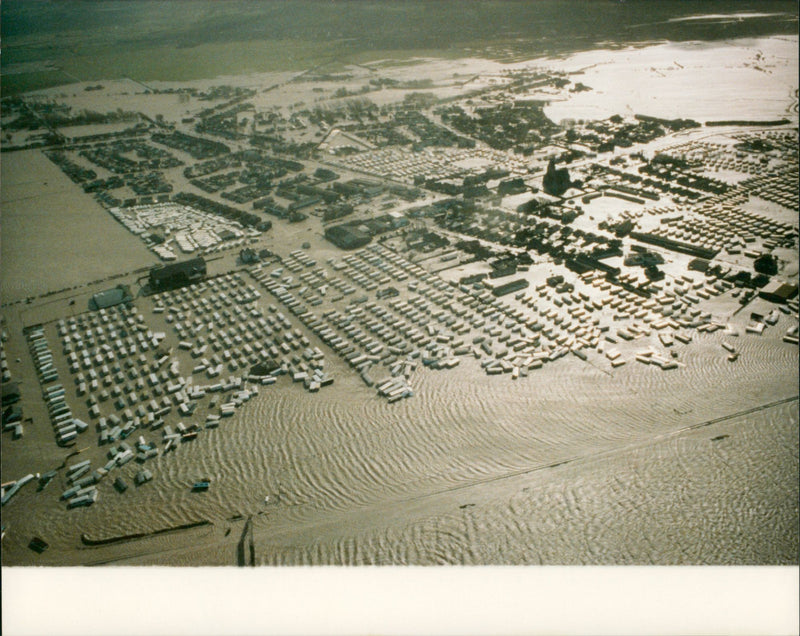 Floods - Vintage Photograph