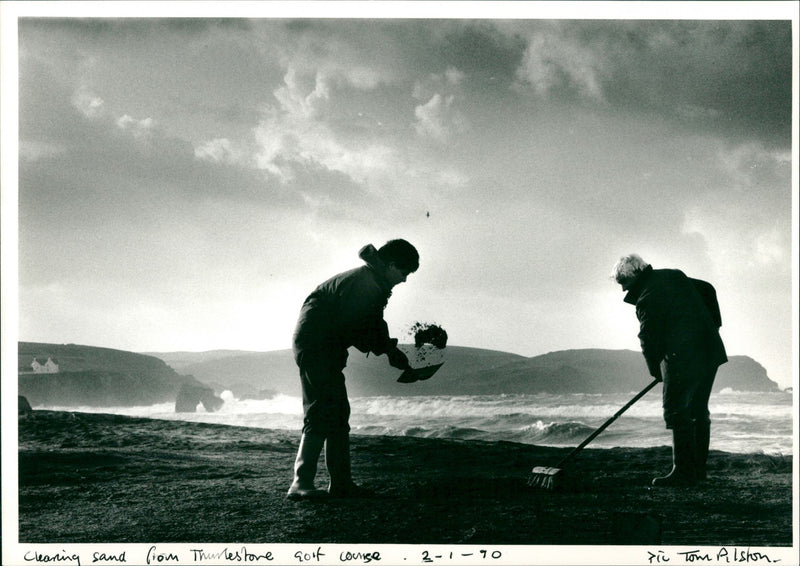 Thurlestone golf course - Vintage Photograph