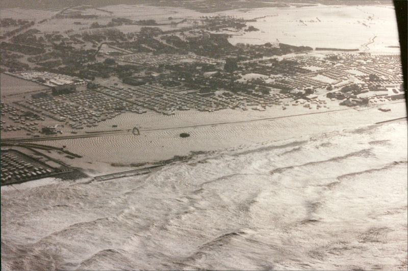 Floods - Vintage Photograph