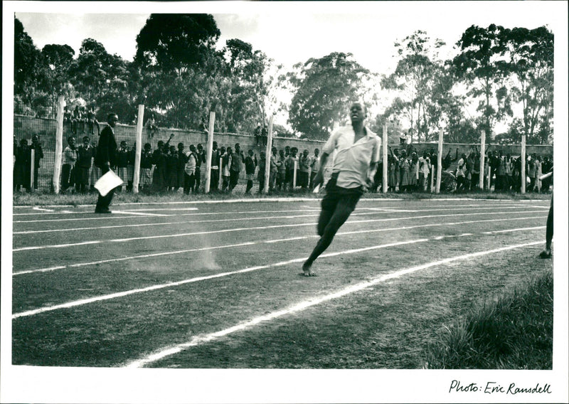 Kenyan Athletes - Vintage Photograph