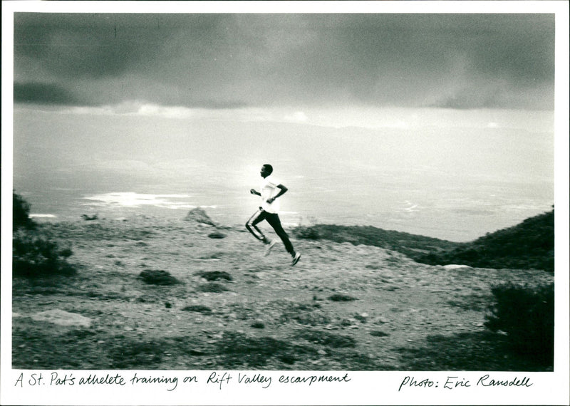 Kenyan Runners - Vintage Photograph
