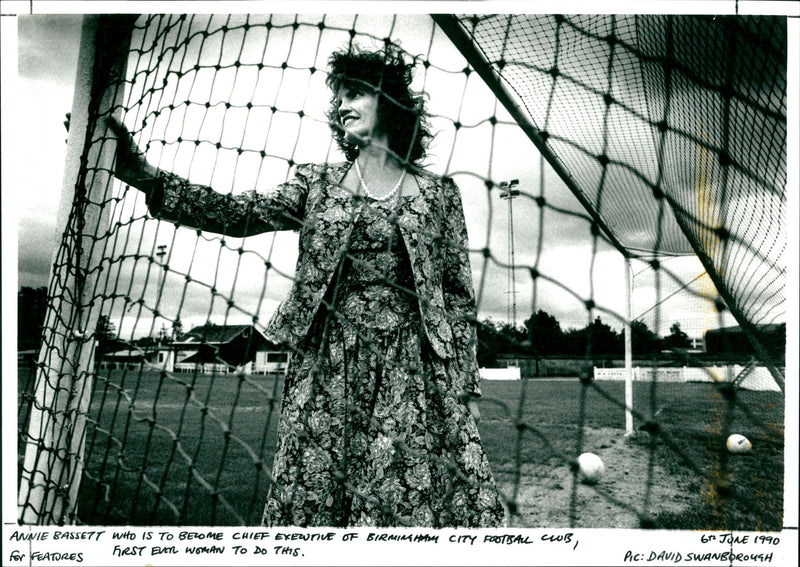 Annie Bassett - Vintage Photograph