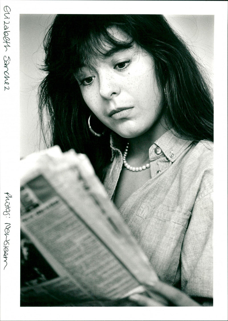 Elizabeth Sanchez - Vintage Photograph