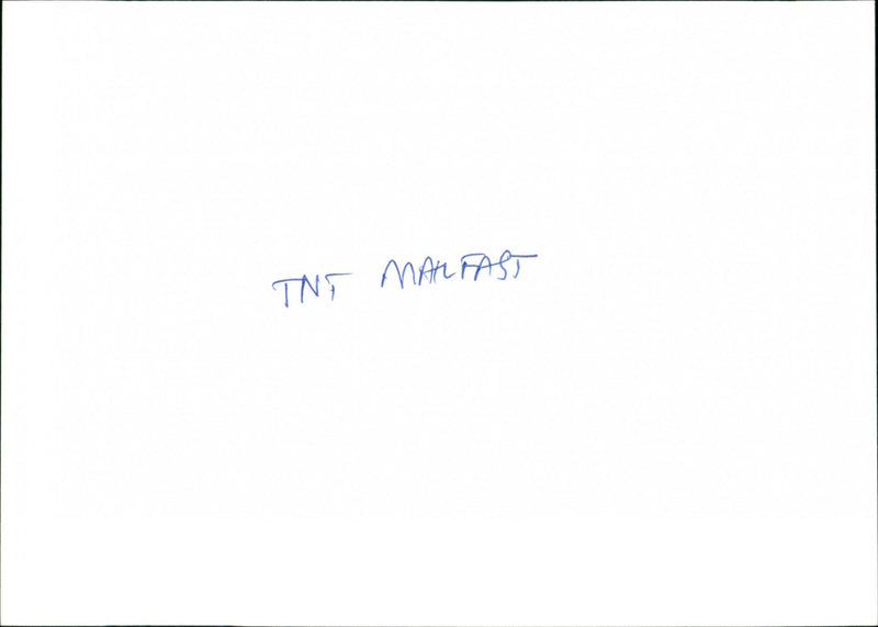 TNT Mailfast TNT Mailfast GB D235 YLD
TNT MARFAST
LOL - Vintage Photograph