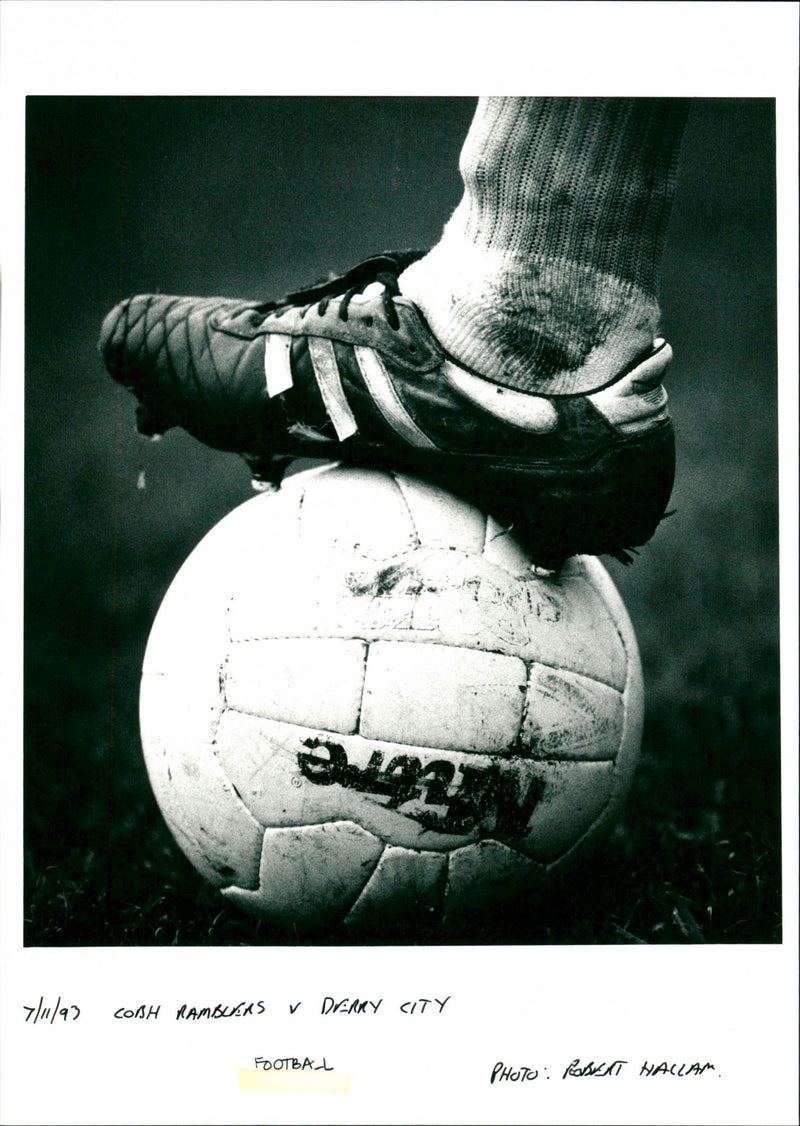 Football - Vintage Photograph