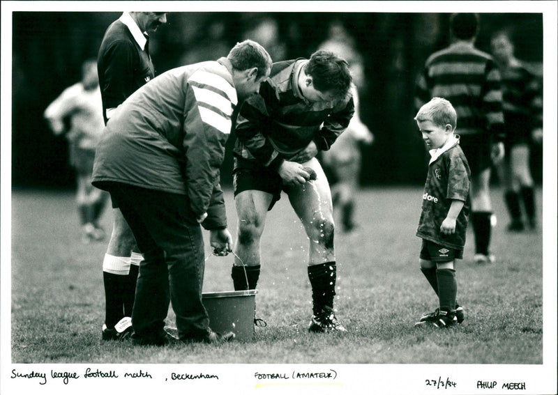 Football (Amateur) - Vintage Photograph