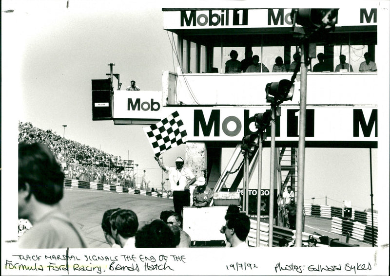 Formula Ford Racing - Vintage Photograph