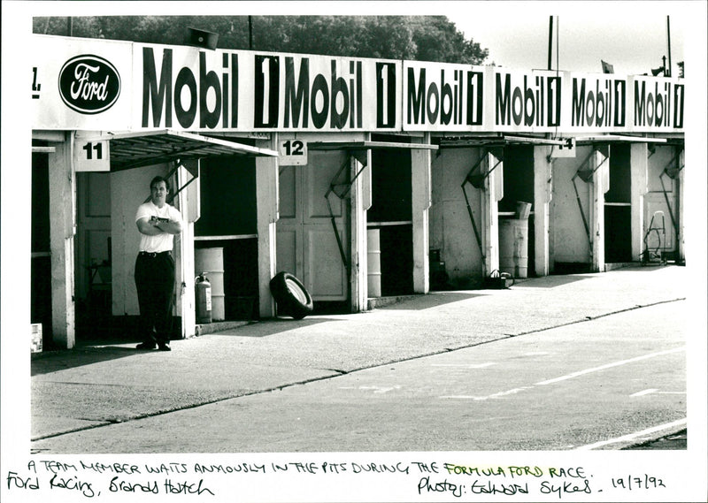 Formula Ford Race - Vintage Photograph