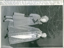 Very Reverend Eric Abbott and Katharine, Duchess of Kent. - Vintage Photograph