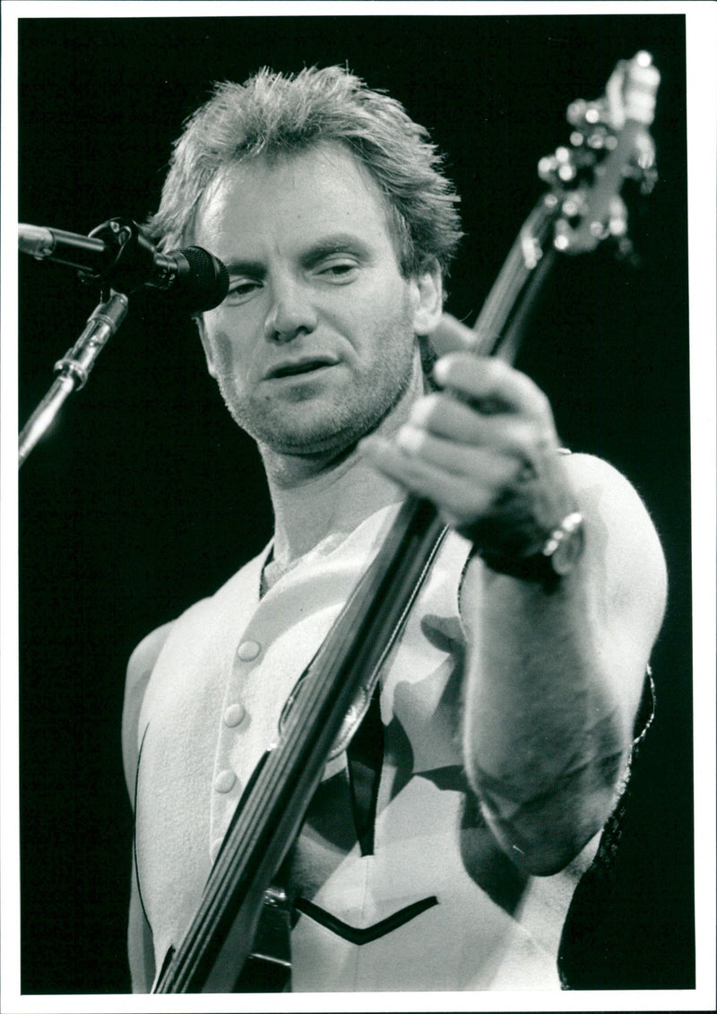 Sting - Vintage Photograph