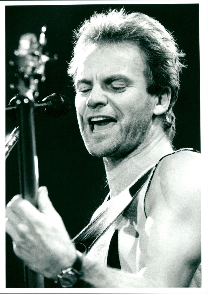 Sting - Vintage Photograph