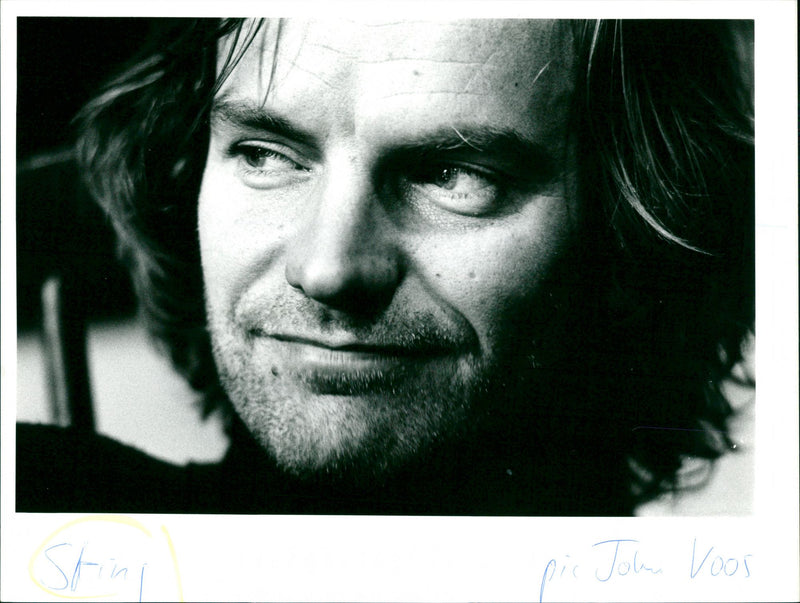 Sting - Vintage Photograph