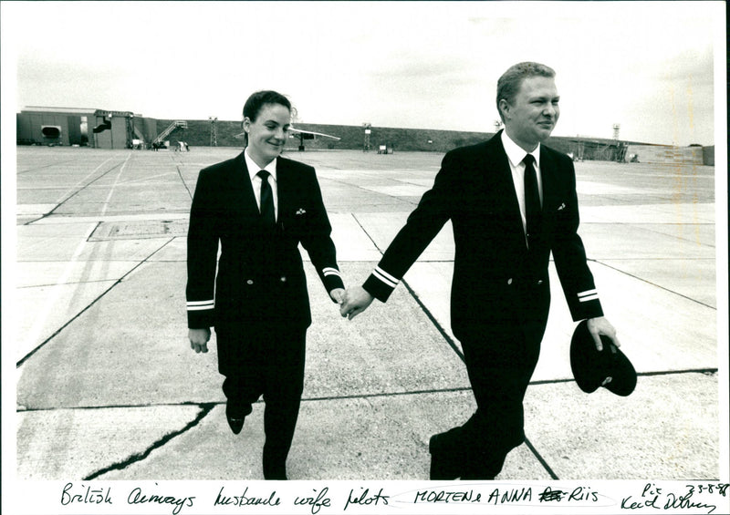 Morten & Anna Riis - Vintage Photograph